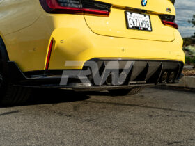 RW Carbon G80 M3 OEM Style Carbon Fiber Diffuser for BMW M3 - Image 19