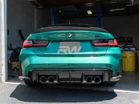 RW Carbon G80 M3 OEM Style Carbon Fiber Diffuser for BMW M3 - Image 11