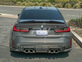 RW Carbon G80 M3 OEM Style Carbon Fiber Diffuser Sides for BMW M3 - Image 2