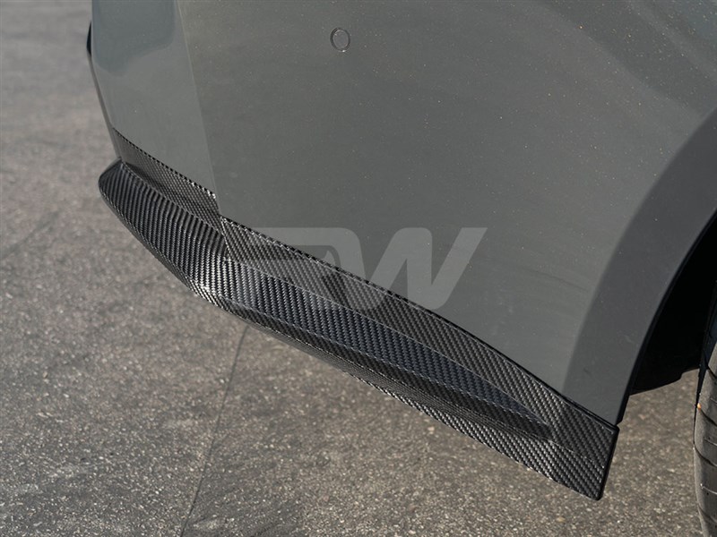 RW Carbon BMW G80 M3 OEM Style Carbon Fiber Diffuser Sides