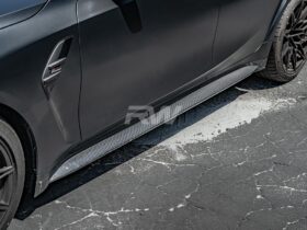 RW Carbon G80 M3 OEM Style Carbon Fiber Side Skirts for BMW M3 - Image 9