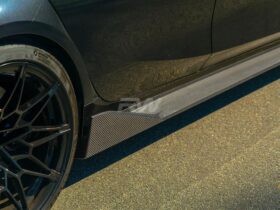 RW Carbon G80 M3 Performance Style CF Side Skirts for BMW M3 - Image 2