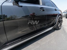 RW Carbon G80 M3 Performance Style CF Side Skirts for BMW M3 - Image 7