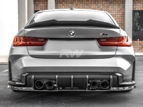 RW Carbon G80 M3 RWS Carbon Fiber Lower Diffuser for BMW M3 - Image 11