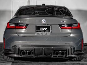 RW Carbon G80 M3 RWS Carbon Fiber Lower Diffuser for BMW M3 - Image 14