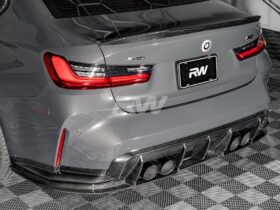 RW Carbon G80 M3 RWS Carbon Fiber Lower Diffuser for BMW M3 - Image 15