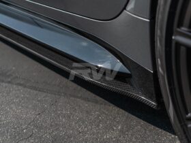 RW Carbon G80 M3 RWS Carbon Fiber Side Skirt Extensions for BMW M3 - Image 12