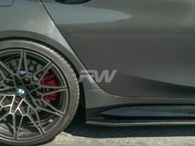 RW Carbon G80 M3 RWS Carbon Fiber Side Skirt Extensions for BMW M3 - Image 7