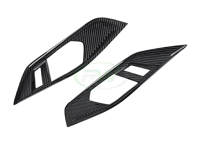 RW Carbon BMW G82 G83 M4 Carbon Fiber Door Handle Trims - Image 3