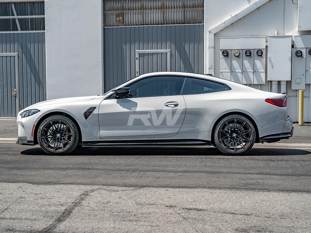 RW Carbon BMW G82 G83 M4 RWS Carbon Fiber Side Skirt Extensions - Image 7