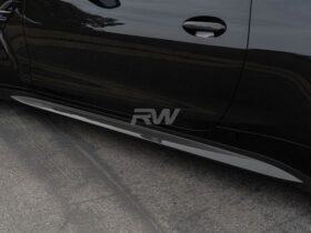 RW Carbon G82/G83 M4 OEM Style Carbon Side Skirts for BMW M4 - Image 4