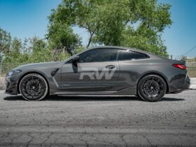 RW Carbon G82/G83 M4 Performance Style CF Side Skirt Extensions for BMW M4 - Image 8