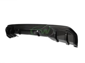 RW Carbon i4 Dry Carbon Fiber Rear Diffuser - Image 11