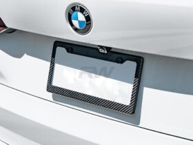 RW Carbon Carbon Fiber License Plate Frame
