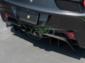 RW Carbon Ferrari 458 Carbon Fiber Diffuser Package