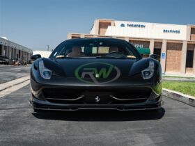 RW Carbon 458 Carbon Fiber Front Lip Spoiler for Ferrari 458 - Image 3