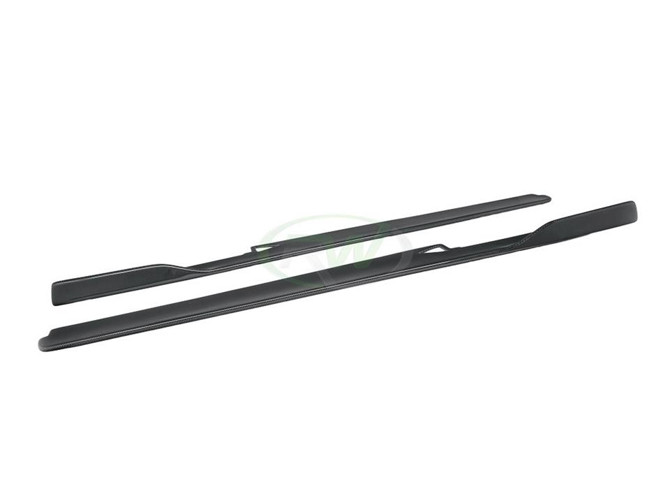 RW Carbon Ferrari 458 Carbon Fiber Side Skirt Extensions - Image 3