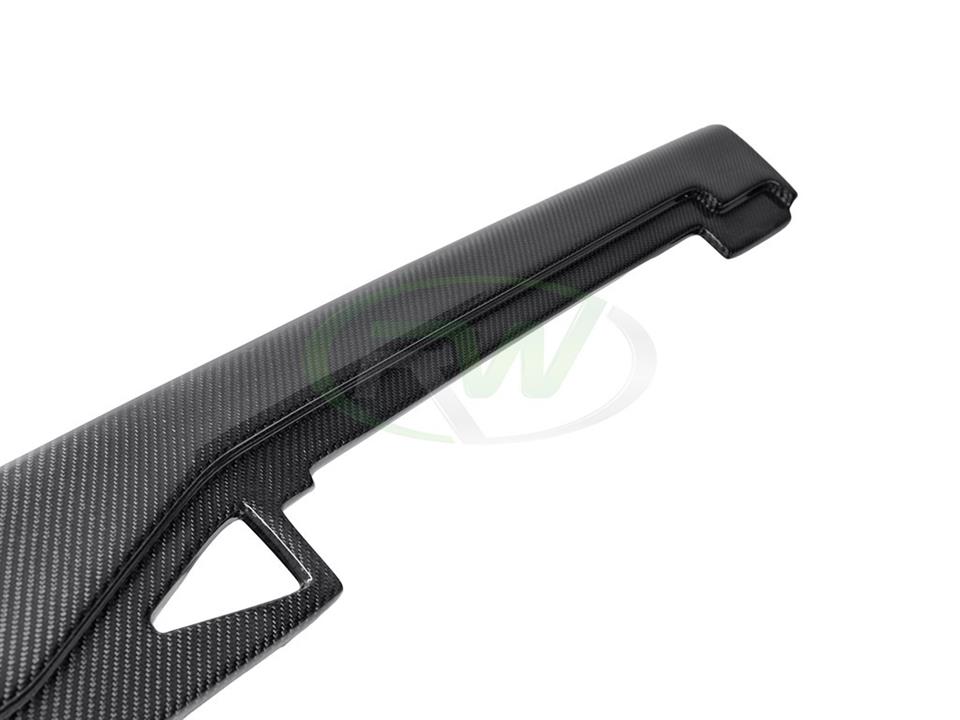 RW Carbon Ferrari 458 Carbon Fiber Side Skirt Extensions - Image 6