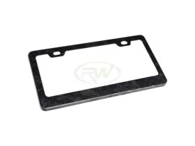 RW Carbon Forged Carbon License Plate Frame - Image 3
