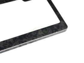 RW Carbon Forged Carbon License Plate Frame - Image 2