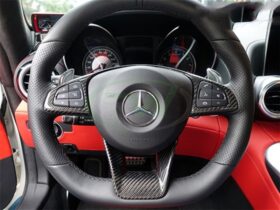 RW Carbon AMG Carbon Fiber Steering Wheel Trim - Image 2