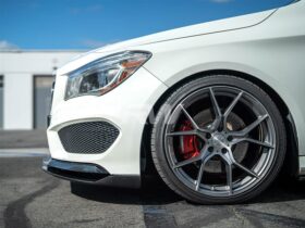 RW Carbon C117 CLA Revo Style CF Lip Spoiler - Image 4