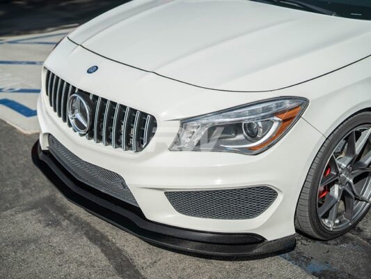 RW Carbon Mercedes C117 CLA Revo Style CF Lip Spoiler