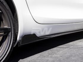 RW Carbon C190 GT GTS CF Side Skirt Extensions for AMG GT - Image 6