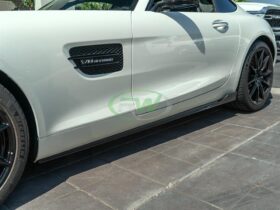 RW Carbon C190 GT GTS CF Side Skirt Extensions for AMG GT - Image 5