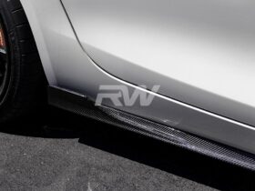 RW Carbon C190 GT GTS CF Side Skirt Extensions for AMG GT - Image 7