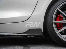 RW Carbon C190 GT GTS CF Side Skirt Extensions for AMG GT - Image 8