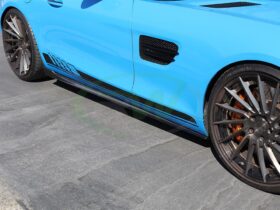 RW Carbon C190 GT GTS CF Side Skirt Extensions for AMG GT - Image 11