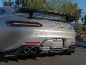 RW Carbon C190 GT GTS Carbon Fiber Diffuser for AMG GT - Image 2