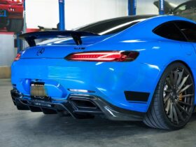 RW Carbon C190 GT GTS Carbon Fiber Diffuser for AMG GT - Image 20