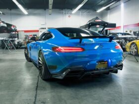 RW Carbon C190 GT GTS Carbon Fiber Diffuser for AMG GT - Image 21