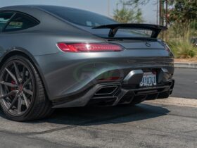RW Carbon C190 GT GTS Carbon Fiber Diffuser for AMG GT - Image 22