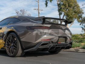 RW Carbon C190 GT GTS Carbon Fiber Diffuser for AMG GT - Image 23