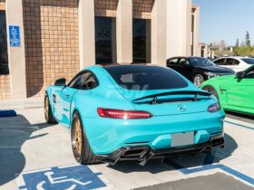 RW Carbon C190 GT GTS Carbon Fiber Diffuser for AMG GT - Image 27