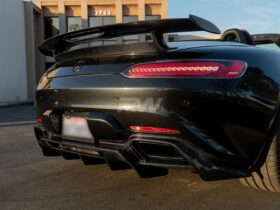 RW Carbon C190 GT GTS Carbon Fiber Diffuser for AMG GT - Image 29