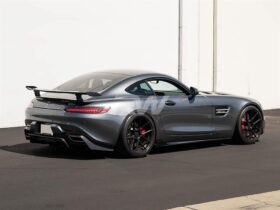 RW Carbon C190 GT GTS Carbon Fiber Diffuser for AMG GT - Image 5