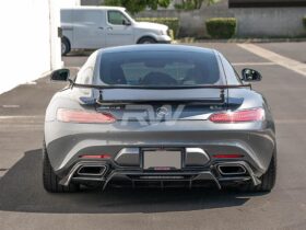 RW Carbon C190 GT GTS Carbon Fiber Diffuser for AMG GT - Image 6