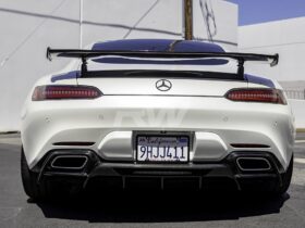 RW Carbon C190 GT GTS Carbon Fiber Diffuser for AMG GT - Image 7