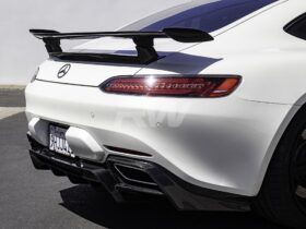 RW Carbon C190 GT GTS Carbon Fiber Diffuser for AMG GT - Image 8