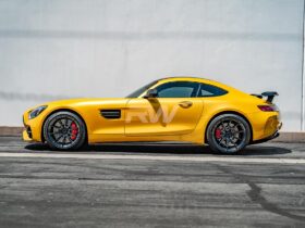 RW Carbon C190 GTC GTS GTR RWS CF Side Skirt Extensions for AMG GT - Image 7