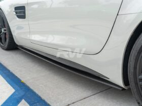 RW Carbon C190 GTC GTS GTR RWS CF Side Skirt Extensions for AMG GT - Image 10
