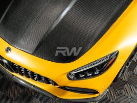 RW Carbon C190 R190 RWS Carbon Fiber Hood for AMG GT - Image 11
