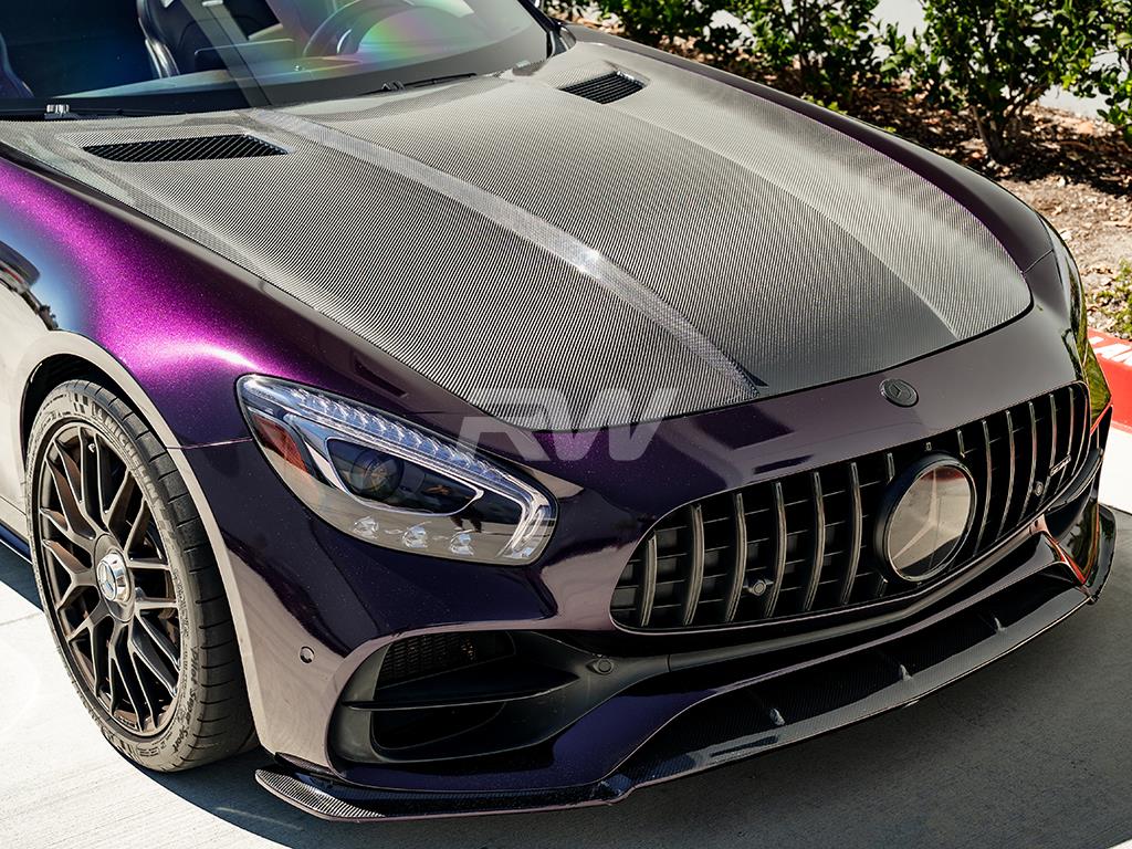 RW Carbon Mercedes C190 R190 RWS Carbon Fiber Hood