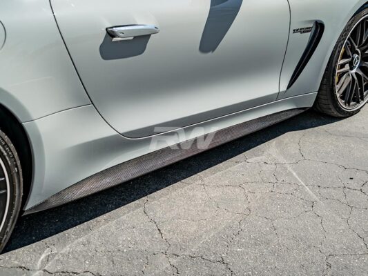RW Carbon Mercedes C192 GT55 GT63 RWS CF Side Skirts