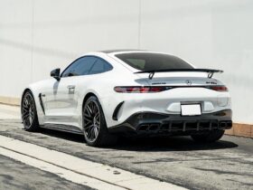 RW Carbon C192 GT55 GT63 RWS Carbon Fiber Diffuser for AMG GT - Image 4