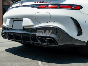 RW Carbon C192 GT55 GT63 RWS Carbon Fiber Diffuser for AMG GT - Image 5